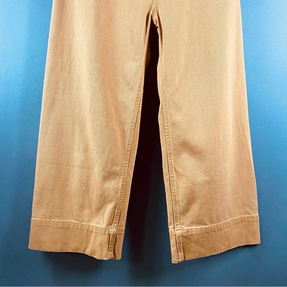 Apiece Apart Merida Wide-Leg Cropped Jeans in Caramel - Size 12 - Picture 4 of 7